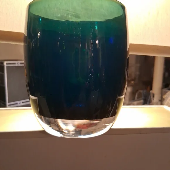 Glassybaby "Gratitude "Hand-Blown Votive Candle Holder NEW w/Sticker In BOX - Picture 4 of 6